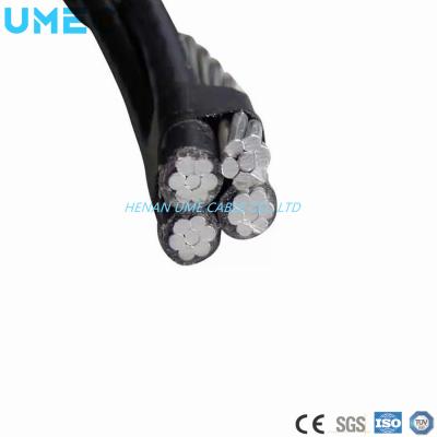 China Aluminum Conductor Overhead ABC Aerial Bundle Cable for Low Voltage Quadruplex Service for sale