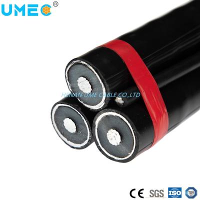 China 15/25/35kv XLPE Insulated Overhead Electric Transmission Aerial Bundled Cable For ABC for sale