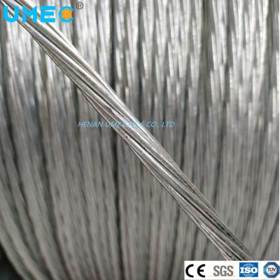 China High Tensile Gsw Galvanized Steel Stranded Wire / Steel Rod Cable For Electric ACSR Bare for sale