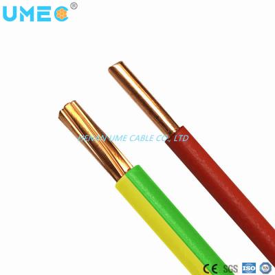 China Residential Wiring Round Wire PVC Insulation Copper Conductor H07V-U Electrical Cable for sale