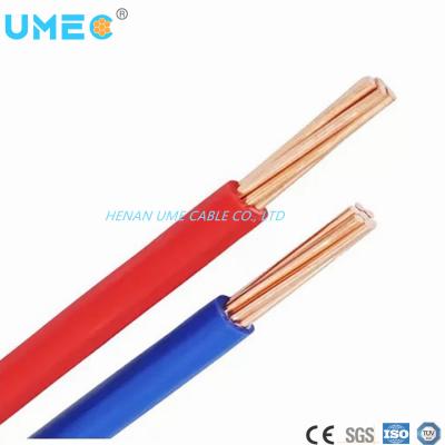 China Flexible Copper Electrical Wire Single Core PVC Insulated Wire for House Building for sale