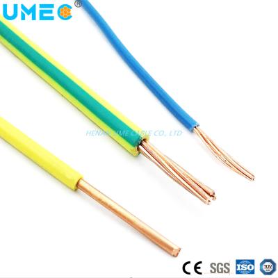 China Lighting Power Distribution House Wiring 1.5mm 2.5mm 4mm 6mm 10mm Super Flex Copper Conductor Core PVC Insulated Flexible Cable BVR for sale