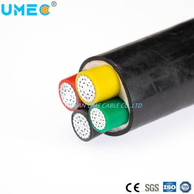 China Low Voltage 50mm2 70mm2 120mm2 2 3 4 Core PVC Insulated Unarmoured Aluminium Power Cable for sale