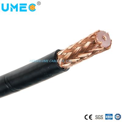 China Insulated Flexible 75 50 Ohm Coaxial CCTV Video Cable Rg 58 Coaxial Cables with Power for sale