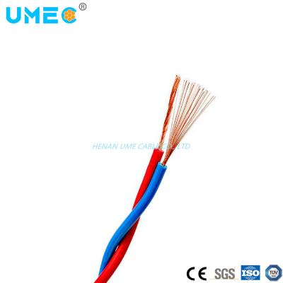 China 2 Core 0.5 0.75 1.0 1.5 2.5mm2 Rvs Copper Condutor PVC Twisted Pair Flexible Cable for sale