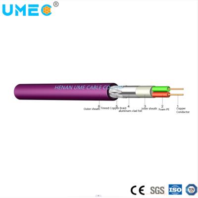 China Profibus Dp Cable Purple PVC Dual Core Shielding Communication Cable Overhead Top Pick for sale