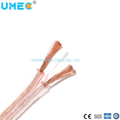 China Condutor flexível 2 núcleos PVC branco Isolamento Edifício fio elétrico fio alto-falante à venda