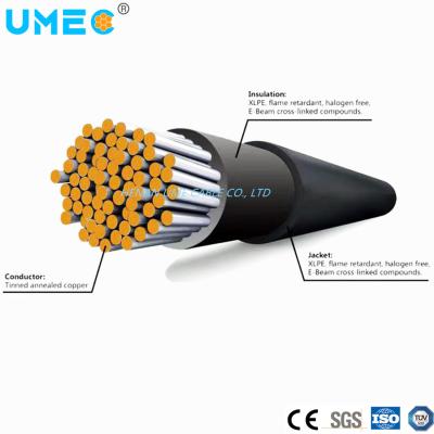 China PV Solar DC Cable Single Core 2-Core 4mm 6mm 10mm 16mm for Renewable Energy Systems for sale