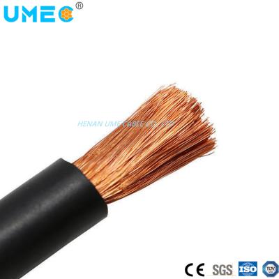 China 10-120mm2 Flexible PVC/Rubber/Silicone Insulated Welding Cable with Copper Conductor for sale