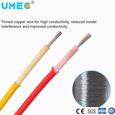 China 1.5 2.5 4 6 10 16sqmm Heat Resistant Tinned Copper Silicone Insulated Wire -50 Ordm C- 180 Ordm C for sale