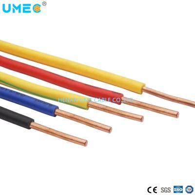 China 450/750v IEC 60227 01 standard 1x4mm²-1/2.22mm PVC thickness 0.8mm Electrical Wires for sale