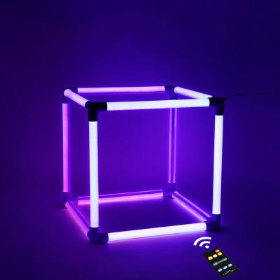 China Modern New T8 LED Color Changing Atmosphere Tube Magic Modeling Light Music Lamp RGB Tube Light for sale