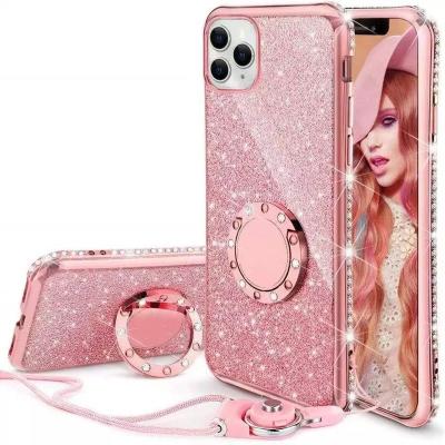 China New Shockproof Camera Lens Protective Phone Case With Magnetic Holder Tpu PC Phone Cover For Phone 13 13 pro 12 12 pro 11 for sale