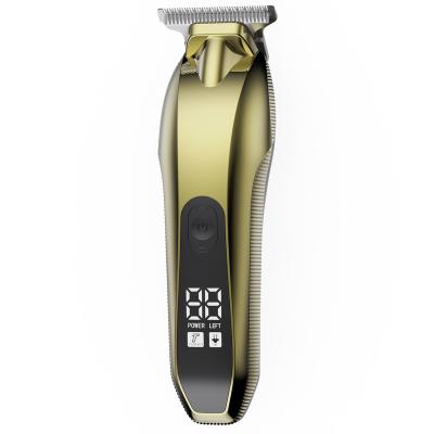 China Household Digital Display Cordless Hair Cutting Trimmer Hair Clippers Barber Rechargeable Clippers for sale