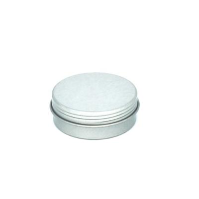 China Other Undamaged Candy Hair Wax Packaging Candle Tin Can Round Aluminum Metal Screw Cap Box Round Tin Box for sale