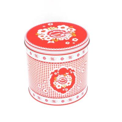 China Other Christmas Tea Decorative Container Tin Gift Biscuit Cake Box Packaging Metal Tin Box for sale