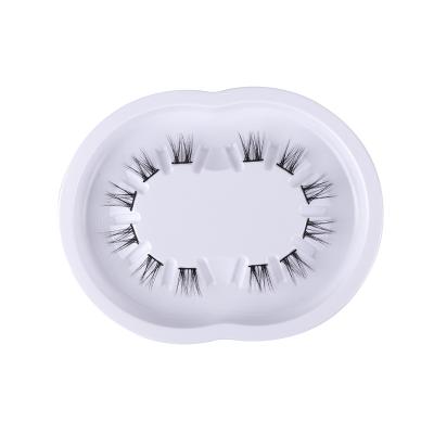 China Worldbeauty Natural Supplier Pre Cut False Eyelashes Individual Segmented Lashes 10 Days Lashes Private Label for sale