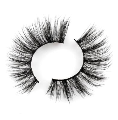 China 25-30 Super Thin Strip 3d 4d False Periods Wholesale Faux Mink Silk Strip Lashes Fake Eyelash Sellers for sale