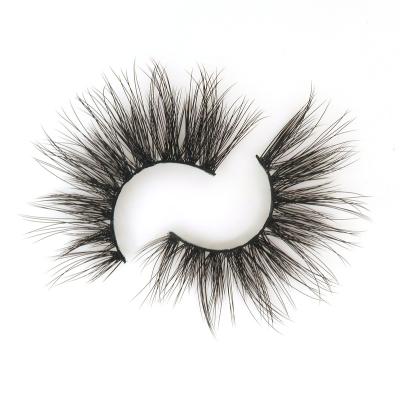 China Different styles; Strip 19mm False Eyelashes 3d Soft And Strong Extra Long Mink Lashes for sale