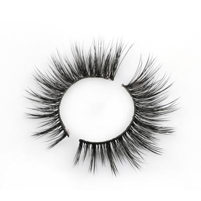 China Worldbeauty Crisscross Custom Packing Super Light With High Quality Flat Strip Lashes for sale