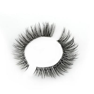 China Worldbeauty OEM 3D Eyelash Volume Criss-Cross Vegan Eyelash Silk Fake Mink Eyelash Vendors 3d Lashes 18mm for sale