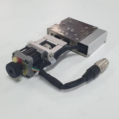 China High Accuracy Compact X Axis Motorized Table Spare Parts Linear Guide Motorized Step 10kgf for sale