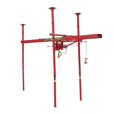 China Hotels Construction Mini Portable Hoist Small Electric Hoist Boom Truck Mounted Hydraulic Crane for sale