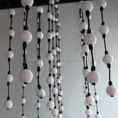 China DMX Pixel Ball Curtain Hanging 360 Degree LED Visual Curtain Ball Light LI-DMX3DB-D0401 for sale