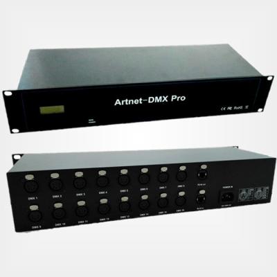 China DMX lighting solution 16 ports dmx artnet controller for sale