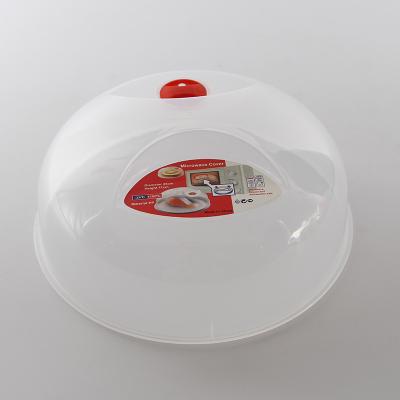 China Sustainable Clear Plastic Transparent PP Table Microwave Bowl Cover for sale