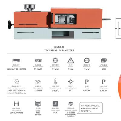 China Benchtop injection molding machine horizontal mold clamping force 15 ton for sale casting machine table small size product for sale