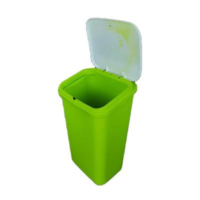 China Ready Used Plastic Factory Second Hand Mold Garbage Can Garbage Bin 20 Liter Rubbish Bin for sale