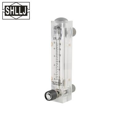 China LZM Acrylic Liquid Nitrogen Flow Meter Variable Area Flowmeter for sale