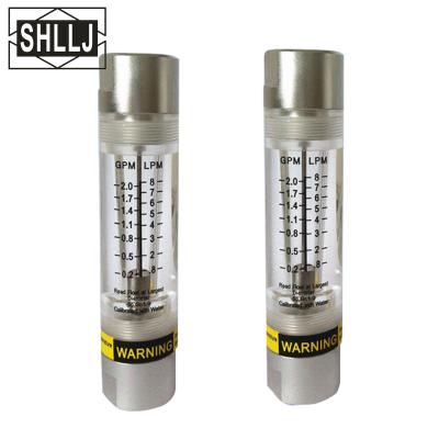 China Installation Vertical Flow Meter Acrylic Water Flow Meter for sale