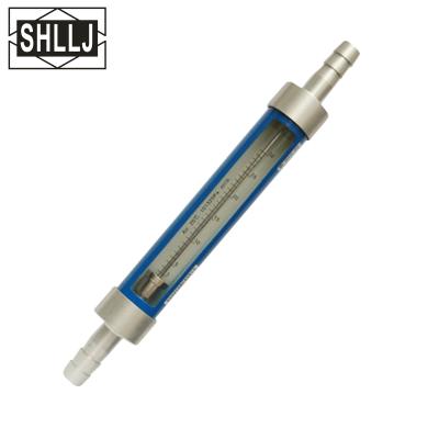 China Variable Area AL or SS Glass Tube Flow Meter for sale