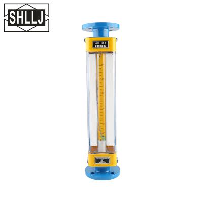 China Anti-corrosion flowmeter glass tube rotameter with factory price LZB-15 for sale