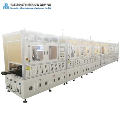 China Full Automatic Factory COF TOOTH COP FOG FOG Flexible Edge Screen Mobile Phone LCD FOB OLED Connecting Machine Making Machine for sale