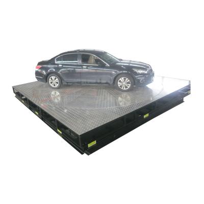 China Brand MORAL Basement Turntable Lift Parking Elevator Turntable With Lift 5500*5500mm for sale