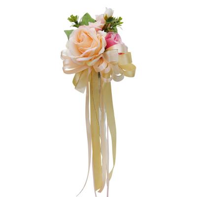 China Wedding Party Manufacturer Direct Selling Wedding Car Decorative Flowers Multicolor Optional Accept Customization for sale