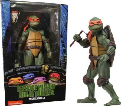 China 2018 Cartoon Toy NECA Ninja Turtles Raphael Donatello SDCC Limited Edition 21.5cm Action Number Toys For Kid Gift Limited Edition for sale