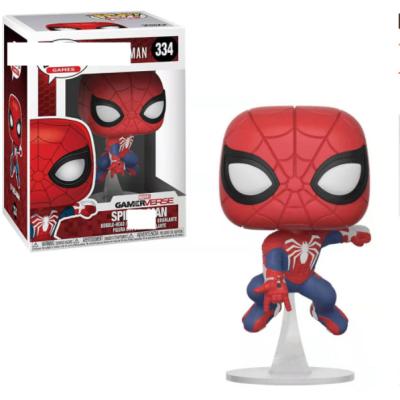 China FUNKO POP Spider-Man 334# Cartoon Hero Anime Collection Kids Marval Toys Model Toys PVC Action Numbers Toys For Kids Gift #399 for sale