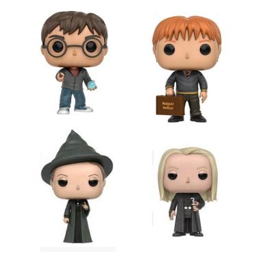 China Cartoon Toy Harry Pottter Movie Toys Kids Anime Figure Toys Boxed Decoration Fashion Children Model Tyoys for sale