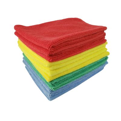 China 30*30cm Microfiber Viable Absorbent Kitchen Car Cloth Cleaning Detailing Towel for sale