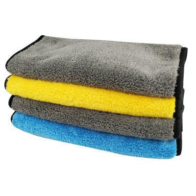 China Manywell Viable Powerful Cleaning Towel Microfiber Coral Fleece Cloth Car Washing for sale