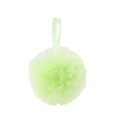 China Aiyu Hot Sell Bathroom Supplies Nylon Bath Flower Bath Ball Mesh Sponge for sale