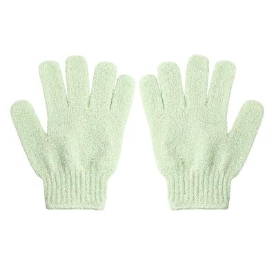 China Wholesale Nylon Bath Gloves Exfoliating Glove Remove Dead Skin for sale