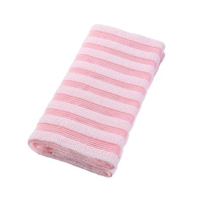 China Factory OEM Price Nylon Mesh Sponge Skin Exfoliating Back Scrubbing Sponge for sale