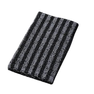 China Men Exfoliating Bath Towel Long Strip Back Scrub Back Bath Towel Skin Friendly Bath Towel for sale