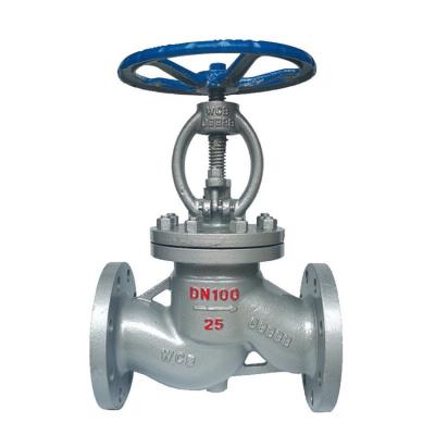 China Suppliers General Good Quality Manual Bellows Butt Weld Ptfe Jacketed Globe Valve Dn350 for sale