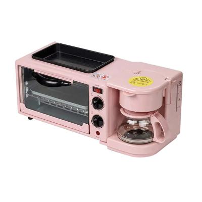 China 2021 Hot Selling Household 3 In 1 Oven For Bake Machine Coffee Breakfast Manufacturers for sale